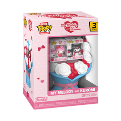 bitty pop! bouquet my melody & kuromi (valentine)