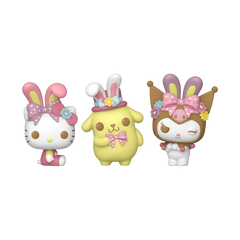 pocket pop! hello kitty and friends with bunny ears 3-pack