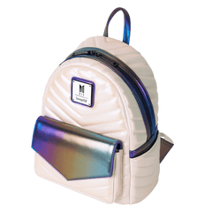 funko pop! by loungefly bts iridescent quilted mini backpack