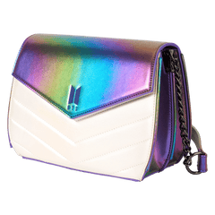 funko pop! by loungefly bts iridescent quilted crossbody bag