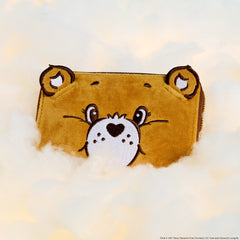 care bears exclusive tenderheart bear plush cosplay zip around wallet