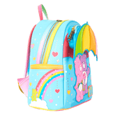 care bears cheer bear & share bear rainbow umbrella mini backpack