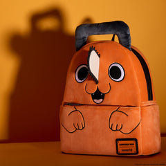 chainsaw man pochita plush mini backpack