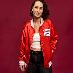 big hero 6 10th anniversary baymax & friends unisex bomber jacket