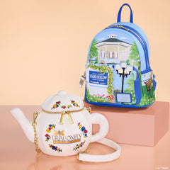 gilmore girls dragonfly inn figural teapot crossbody bag