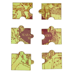 harry potter exclusive the marauder's map puzzle mystery box pin
