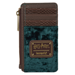 exclusive harry potter slytherin banner velvet card holder