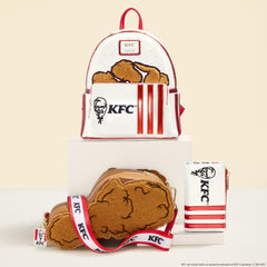 kfc drumstick sherpa crossbody bag