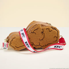 kfc drumstick sherpa crossbody bag