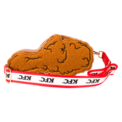 kfc drumstick sherpa crossbody bag