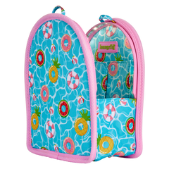 loungefly pool day light-up mini backpack bag organizer insert