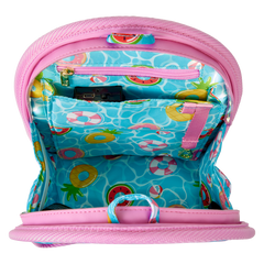 loungefly pool day light-up mini backpack bag organizer insert