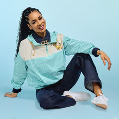 the lion king simba half-zip unisex windbreaker jacket