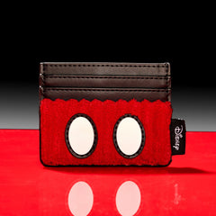 mickey mouse exclusive plush corduroy cosplay card holder
