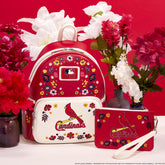mlb st. louis cardinals floral mini backpack