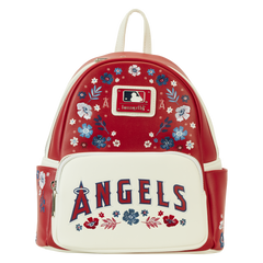 mlb los angeles angels floral mini backpack