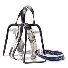 mlb ny yankees clear tote crossbody stadium bag with pouch