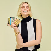 monopoly 90th anniversary money glitter zip around wallet