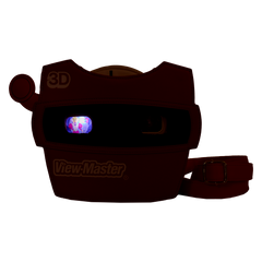 view-master figural crossbody bag with coin bag