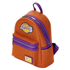 nba los angeles lakers basketball logo mini backpack