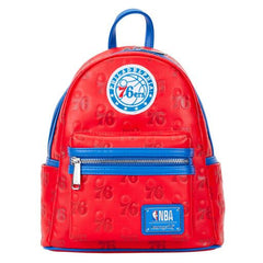 nba philadelphia 76ers logo mini backpack