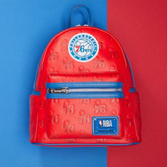 nba philadelphia 76ers logo mini backpack