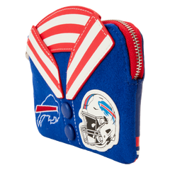 nfl buffalo bills varsity wristlet wallet