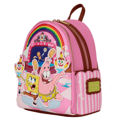 spongebob squarepants & patrick star goofy goober light up mini backpack