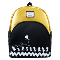 peanuts 75th anniversary snoopy & gang mini backpack