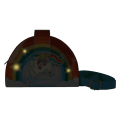rainbow brite™ & starlite rainbow light up figural crossbody bag