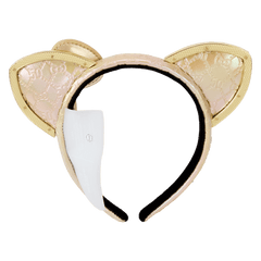 sanrio hello kitty 50th anniversary metallic gold ear headband
