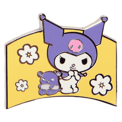 sanrio hello kitty & friends color block mystery box pin