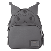 sanrio kuromi monochrome cosplay convertible mini backpack & crossbody bag