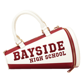 saved by the bell bayside high megaphone figural crossbody bag