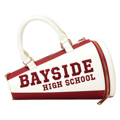 saved by the bell bayside high megaphone figural crossbody bag
