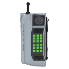 saved by the bell zack morris retro cell phone glow large card holder