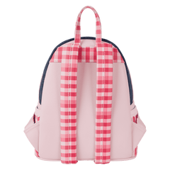strawberry shortcake denim gingham mini backpack