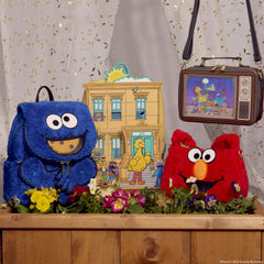 sesame street elmo plush cosplay crossbody bag