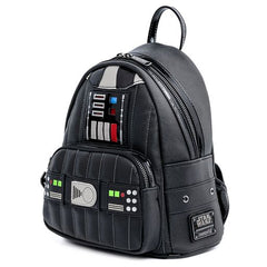 star wars darth vader light up cosplay mini backpack