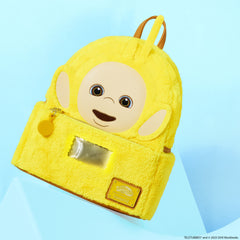 teletubbies laa-laa plush cosplay light up mini backpack