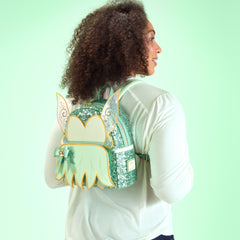 peter pan tinker bell holiday cosplay sequin mini backpack