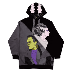universal monsters the bride of frankenstein unisex hoodie