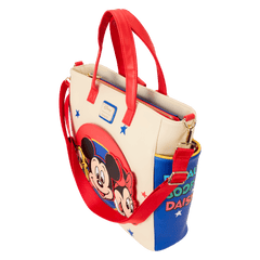 mickey & friends classic convertible backpack & tote crossbody bag