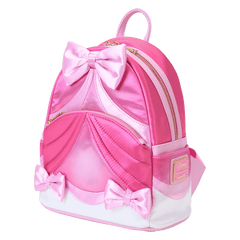 cinderella 75th anniversary pink bow gown cosplay mini backpack