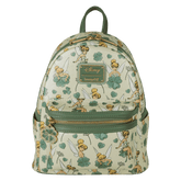peter pan tinker bell clover all-over print mini backpack