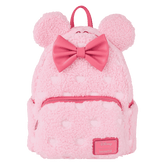 minnie mouse exclusive hearts strawberry scented sherpa mini backpack