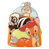 bambi & friends triple pocket mini backpack