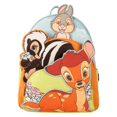 bambi & friends triple pocket mini backpack