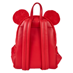 mickey mouse all-over print terry cloth mini backpack