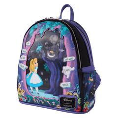 alice in wonderland tulgey wood lenticular mini backpack